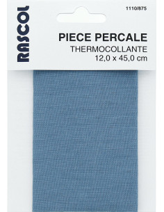 Entretela termocolante para reparação - Azul cinza