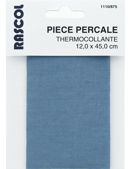 Entretela termocolante para reparação - Azul cinza