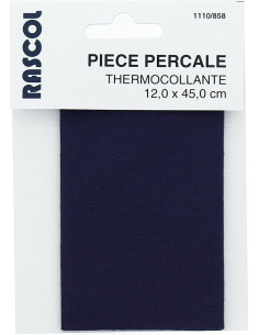 Entretela termocolante para reparação - Azul marinho