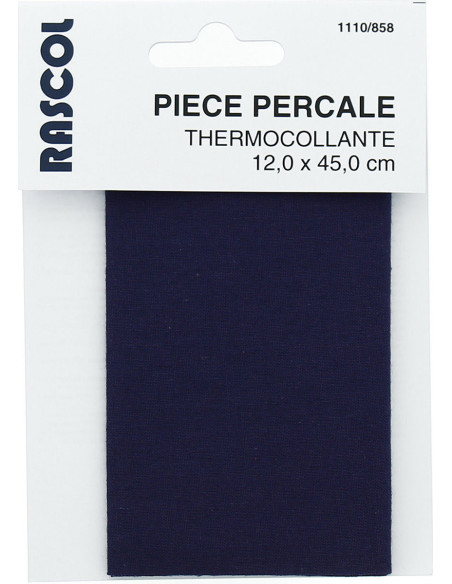 Entretela termocolante para reparação - Azul marinho
