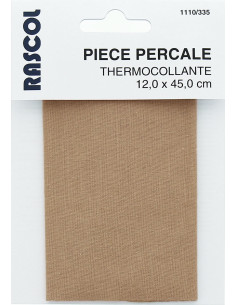 Percal termocolante para reparação - Bege escuro