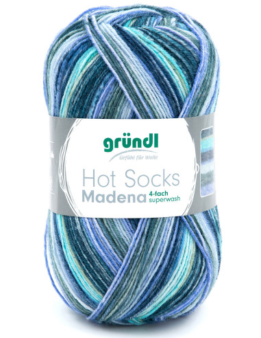 Lã para meias Hot Socks Madena Gründl