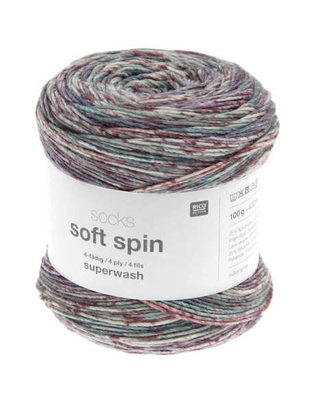 Fio para meias Soft Spin Rico Design