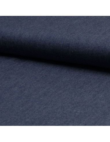 Tecido chambray - Azul denim