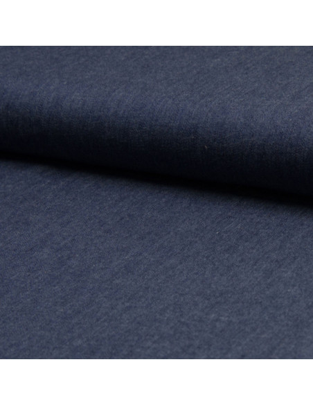Tecido chambray - Azul denim