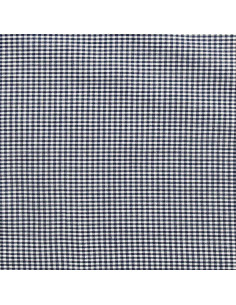 Tecido Vichy xadrez pequeno - Azul marinho 2