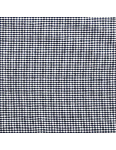 Tecido Vichy xadrez pequeno - Azul marinho