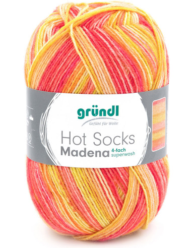 Lã para meias Hot Socks Madena Gründl