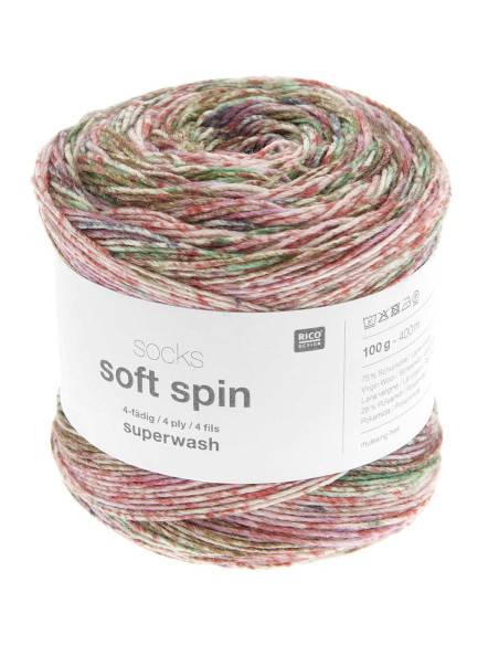 Fio para meias Soft Spin Rico Design