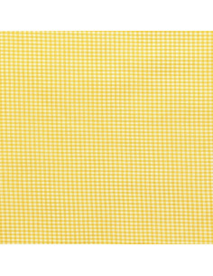 Tecido Vichy xadrez pequeno - Amarelo 2