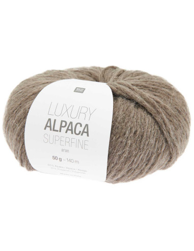 Lã Luxury Alpaca Superfine Aran Rico Design