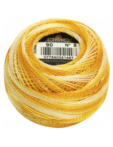 Novelo de algodão perlé DMC n° 8