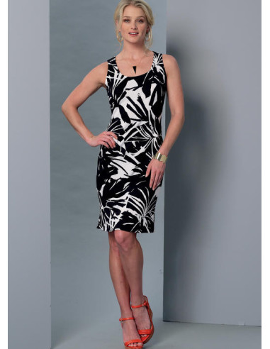 Molde de blusas, vestidos e saias - McCall's 7386