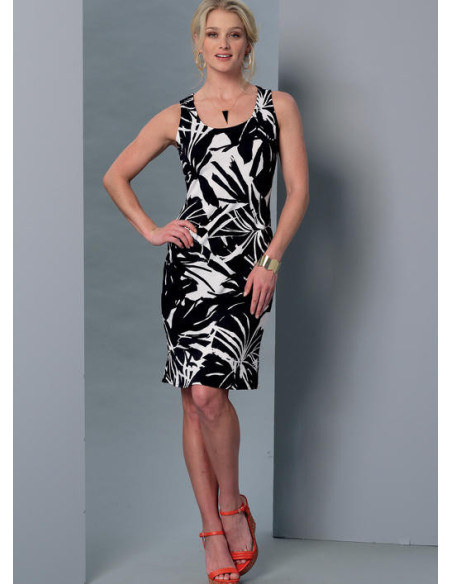 Molde de blusas, vestidos e saias - McCall's 7386