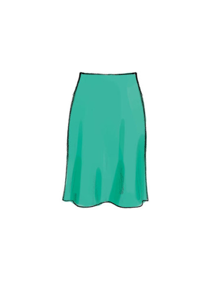 Molde de blusas, vestidos e saias - McCall's 7386