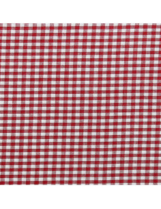 Tecido Vichy grandes quadrados - Vermelho 2