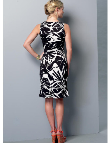 Molde de blusas, vestidos e saias - McCall's 7386