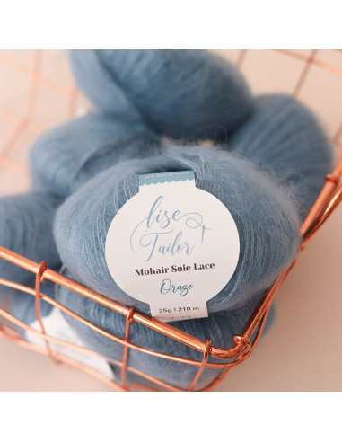 Lã Mohair Seda Lace Lise Tailor
