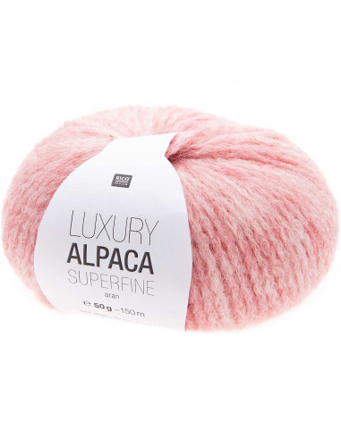Lã Luxury Alpaca Superfine Aran Rico Design