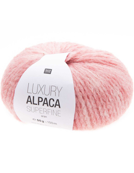 Lã Luxury Alpaca Superfine Aran Rico Design
