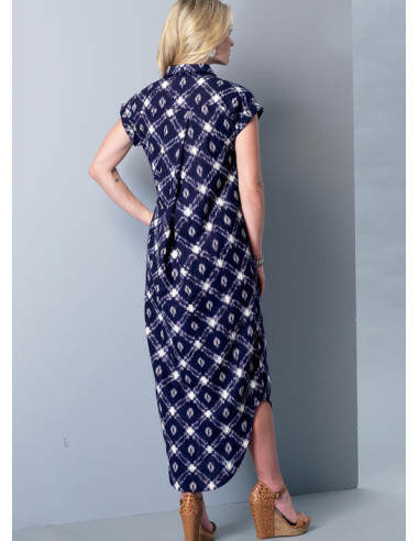 Padrão de blusa, túnica, vestidos e cinto - McCall's 7387