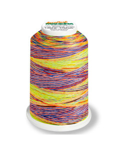 Cone de fio espuma Madeira Aeroflock Multicolor 1000 m 2