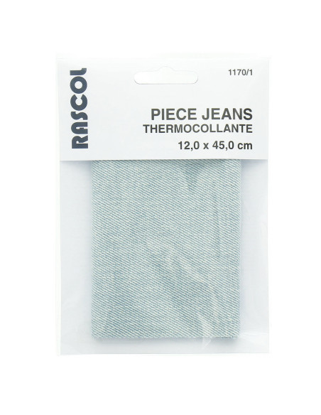 Entretela termocolante para reparação - Jeans azul claro