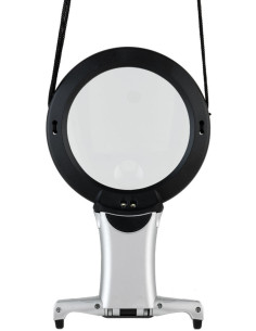 Lupa de pescoço com iluminação LED e base Daylight