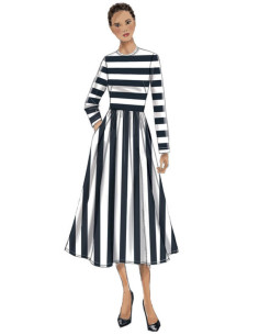 Molde de vestido - Vogue 9197
