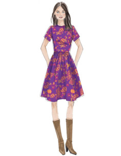 Molde de vestido - Vogue 9197 2
