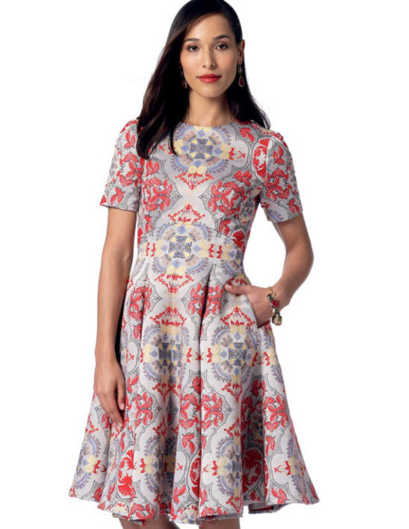Molde de vestido - Vogue 9202