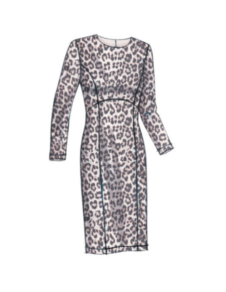 Molde de vestido - Vogue 9202
