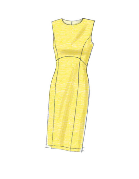 Molde de vestido - Vogue 9202