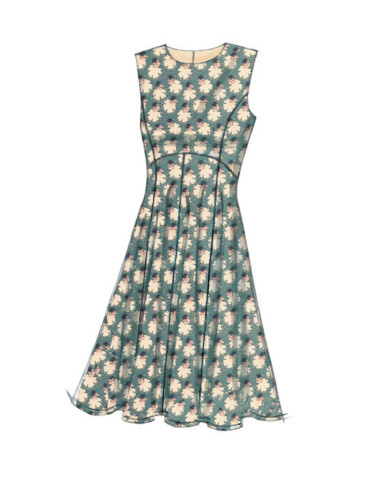 Molde de vestido - Vogue 9202