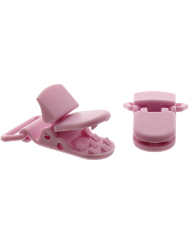 Prendedor de chupeta KAM - Rosa
