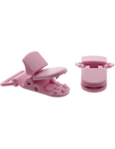 Prendedor de chupeta KAM - Rosa