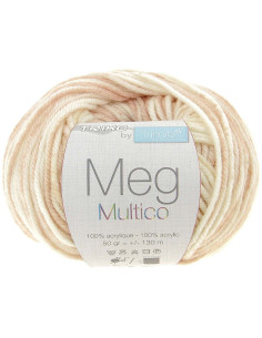 Fio para tricotar Meg Multico