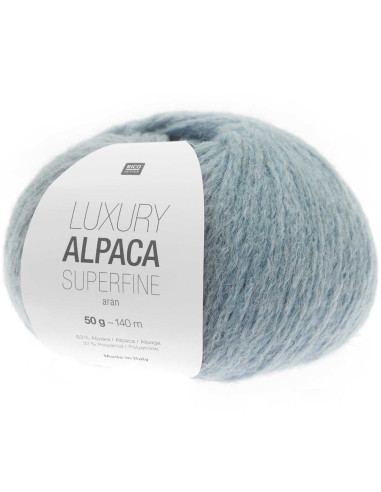 Lã Luxury Alpaca Superfine Aran Rico Design