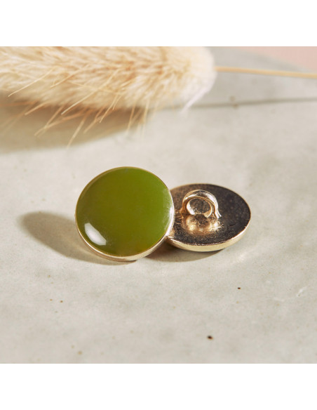 Bouton Dotty - Folha de Matcha