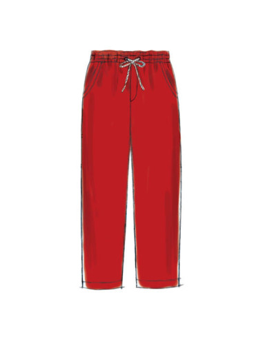 Padrão de tops, shorts e calças - McCall's 7379