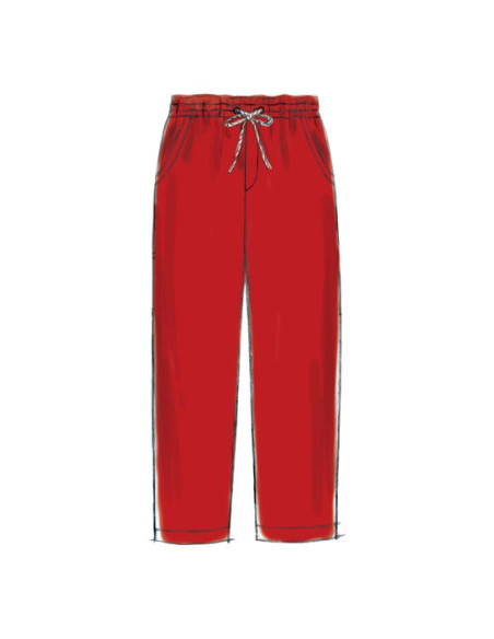 Padrão de tops, shorts e calças - McCall's 7379