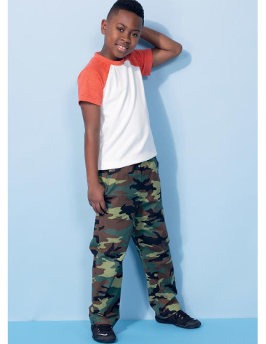 Padrão de tops, shorts e calças - McCall's 7379