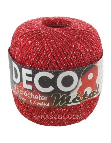 Algodão déco 8 lurex
