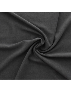 Tecido crepe viscose - Cinza escuro