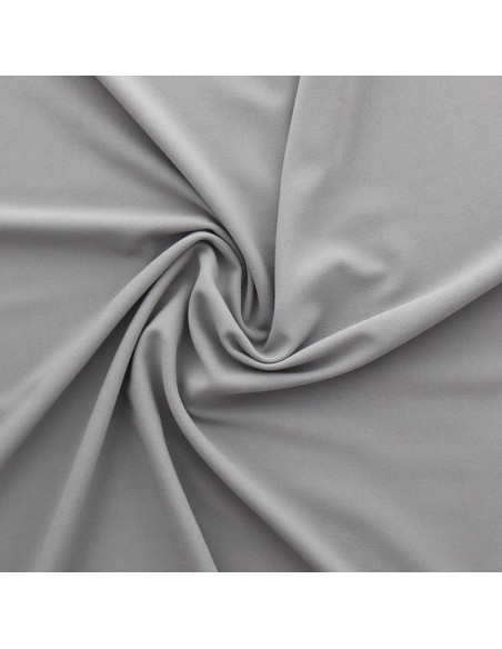 Tecido crepe viscose - Cinza claro