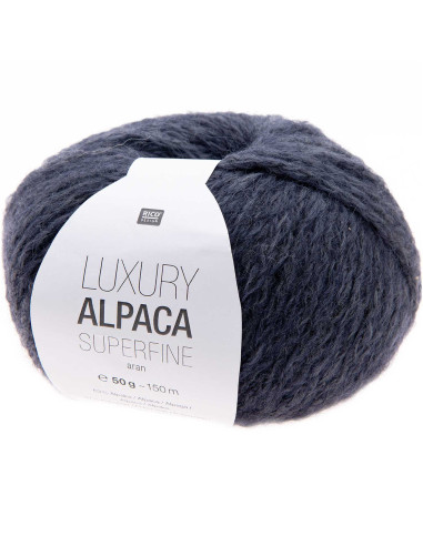 Lã Luxury Alpaca Superfine Aran Rico Design