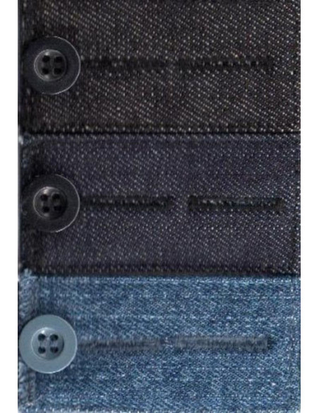 Botões de extensão em plástico Easy Fit para jeans