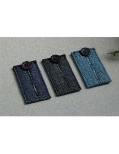 Botões de extensão em plástico Easy Fit para jeans