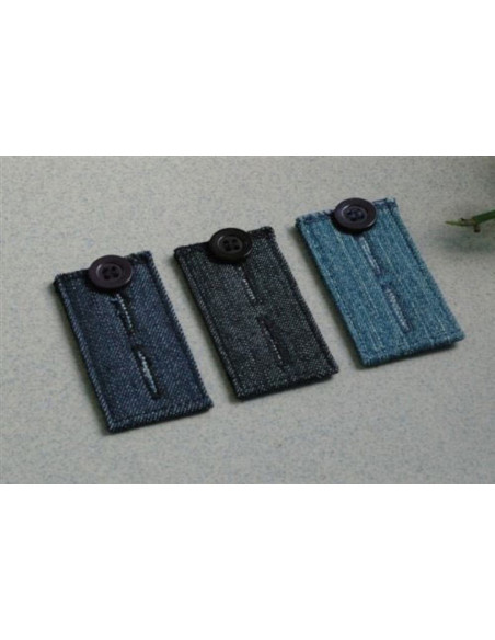 Botões de extensão em plástico Easy Fit para jeans