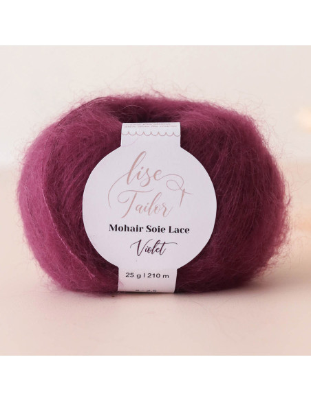 Lã Mohair Seda Lace Lise Tailor